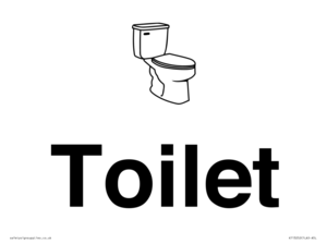 Dementia Toilet signs